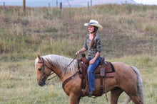 Load image into Gallery viewer, amber marshall safety helmet, amber marshall helmet, amber marshall hat,Amber Marshall, Amber Marshall Helmet, Amber Marshall Western, heartland helmet, Western helmet, rodeo helmet, cowboy helmet, cowgirl helmet, resistol ride safe, ridesafe, ride safe, resistol helmet, ride safe helmet