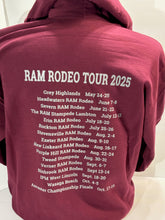 Load image into Gallery viewer, Uni-Sex Hoodie Tour (Maroon)