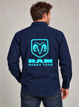 Load image into Gallery viewer, Mens Woven shirt - Navy