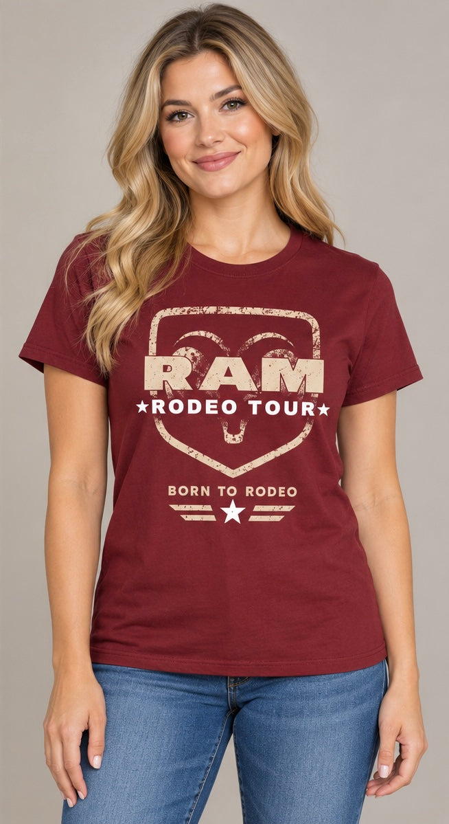 Women's Born To Rodeo T-shirt