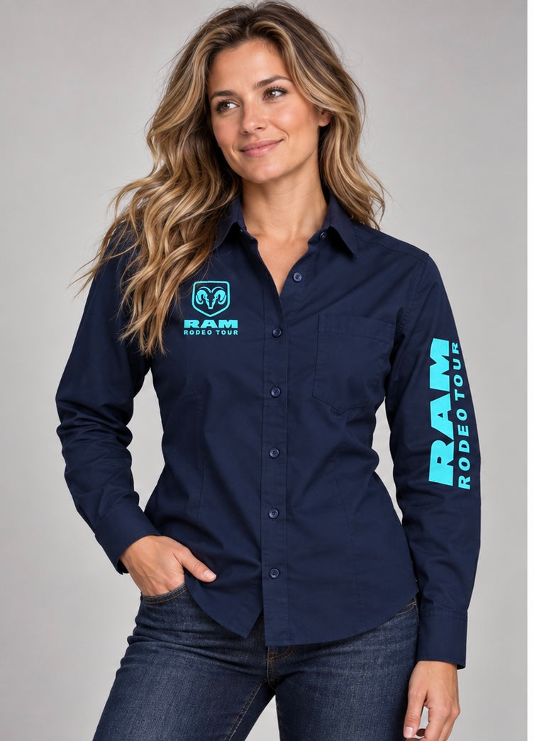 Women's Woven shirt - Navy