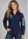 Women's Woven shirt - Navy