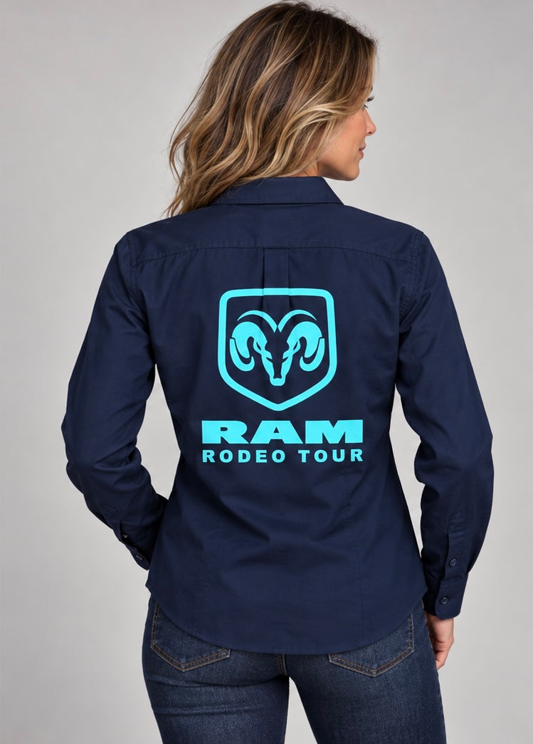 Women's Woven shirt - Navy