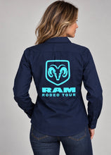 Load image into Gallery viewer, Women's Woven shirt - Navy